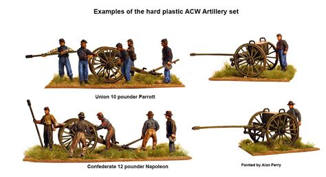 Perry Miniatures 28mm Plastic American Civil War Artillery 1861-65 - SnM Stuff