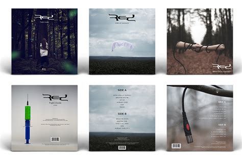 Red - Album Covers on Behance