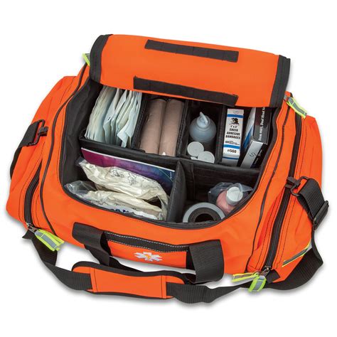 First Responder Bag Spacious Compartments, Zippered Pockets,