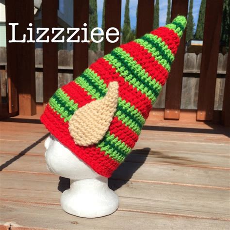 Elf Ears Crochet Hat PATTERN PDF Christmas Instructions to - Etsy