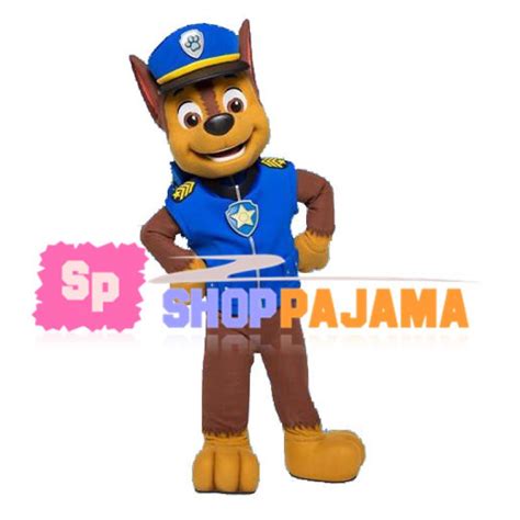 Top Quality Paw Patrol Chase Mascot Costume