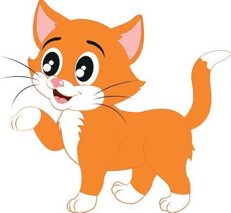 Premium Vector | Clipart vector kitten