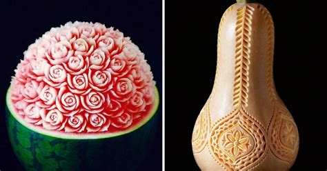 This Japanese Artist Takes Fruit Carving to the Next Level – Cook It