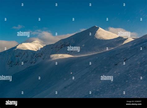 West Tatra Mountains in Poland, Winter Stock Photo - Alamy