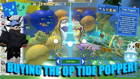 I BOUGHT THE *OP* TIDE POPPER! | Bee Swarm Simulator | - YouTube