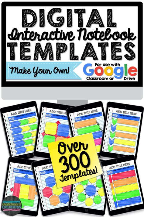 Free Digital Interactive Notebook Templates