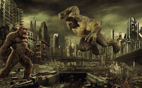 Hulk VS King Kong by DHV123 on DeviantArt