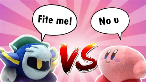 Kirby VS Meta Knight! - YouTube