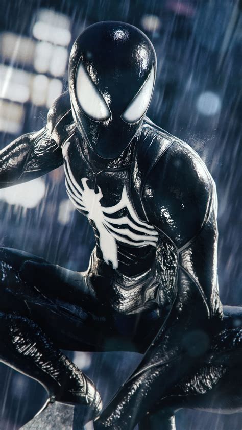 Spider-Man Venom Symbiote Suit 4K #4671m Wallpaper iPhone Phone