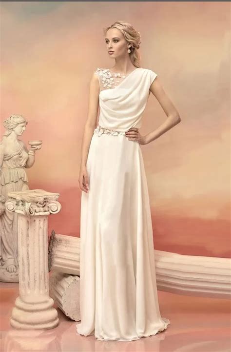 Greek Goddess Party Dresses Formal Dresses White Long Evening Dress ...