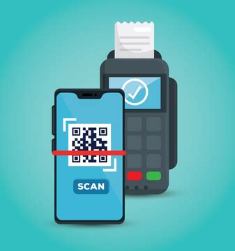 Barcode Scanner Online Payment, Fintech, Isolated, White PNG and Vector with Transparent ...
