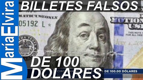 Billetes falsos de 100 dólares - YouTube