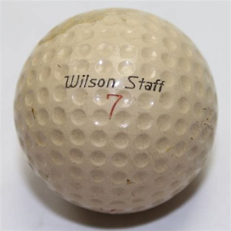 Lot Detail - 1955 Masters Golf Ball Used & Signed By Champ Cary ...