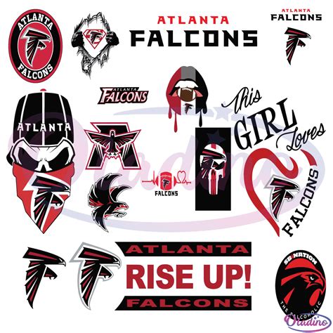 Atlanta Falcons Svg Bundle, Atlanta Falcons Logo Svg, NFL Svg