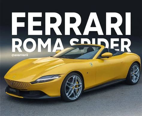 Ferrari Roma Spider: nuova ipotesi sul suo design - ClubAlfa.it