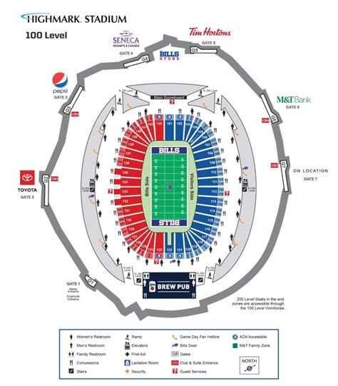 Highmark Stadium Seating Chart 2024 for Buffalo Bills Fans: Your ...