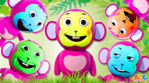 Monkey Finger Family - HooplaKidz Plus - Fun and Educational Videos