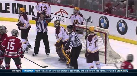 Minnesota vs. Ohio State - B1G Men's Hockey Tournament Highlights - Win Big Sports