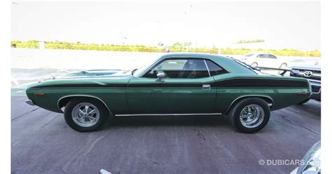 Plymouth Barracuda 'Cuda 360 for sale: AED 239,000. Green, 1974