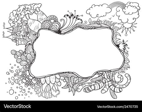 Doodle frame Royalty Free Vector Image - VectorStock