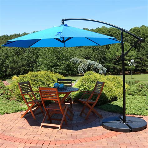 Sunnydaze Outdoor Cantilever Offset Patio Umbrella - Outside Waterproof ...