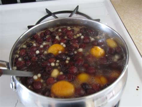 fruit soup with tapioca