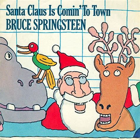 Bruce Springsteen – Santa Claus Is Comin' To Town (1981, Vinyl) - Discogs