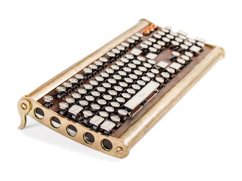 Datamancer steampunk keyboards: Richard Nagy's legacy lives on / Boing Boing