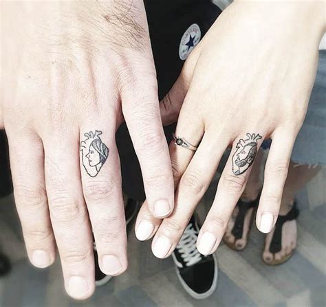 Finger Tattoo Ideas For Couples