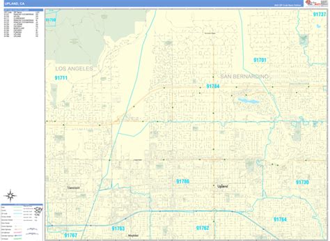 Maps of Upland California - marketmaps.com