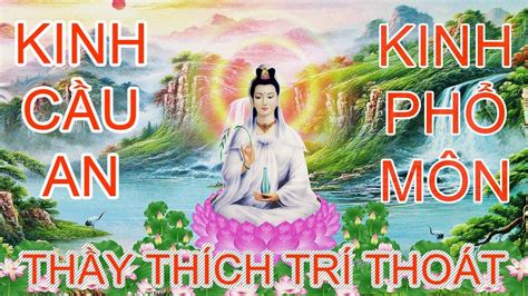 KINH CẦU AN - Thầy Thích Trí Thoát Tụng - Kinh Phổ Môn - Thuyết Pháp hay