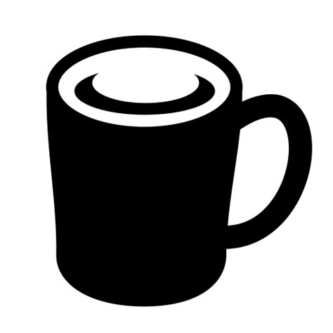 Coffee mug icon | Game-icons.net