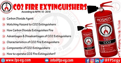 Carbon Dioxide Fire Extinguishers (CO2) According to NFPA 10 - Fire ...