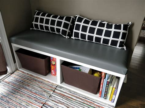 IKEA Besta Hack - DIY seating bench perfect for small spaces {EASY}