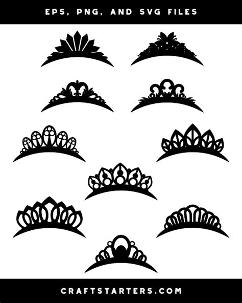 Tiara Silhouette Clip Art