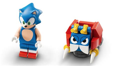 Comparing Sonic the Hedgehog minifigures to LEGO Dimensions