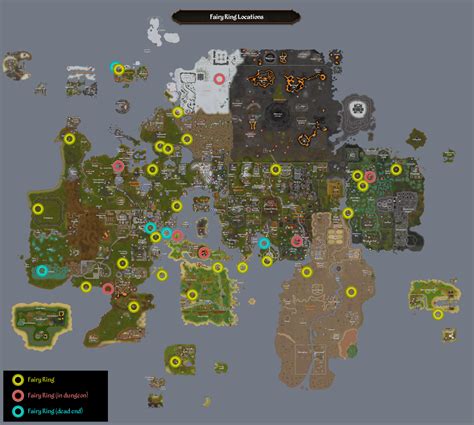 Map:Fairy Rings | RuneScape Wiki | Fandom