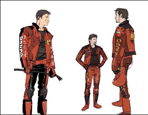 Unused Akira concept art reveals white Kaneda | Concept art, Character ...