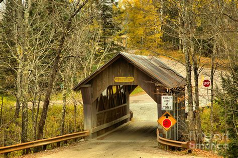 Stowe Hollow Covered Bridge Photograph by Adam Jewell - Fine Art America