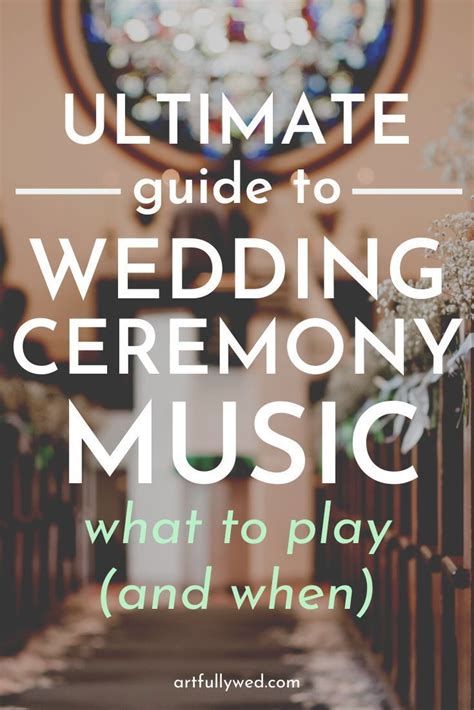 Your Essential Guide to Creating the Perfect Wedding Ceremony Playlist