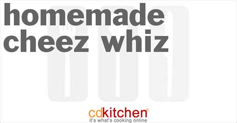 Homemade Cheez-Whiz Recipe | CDKitchen.com