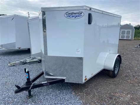 Continental Cargo 5x8 Enclosed Cargo Trailer | Premier Trailers in N.B ...