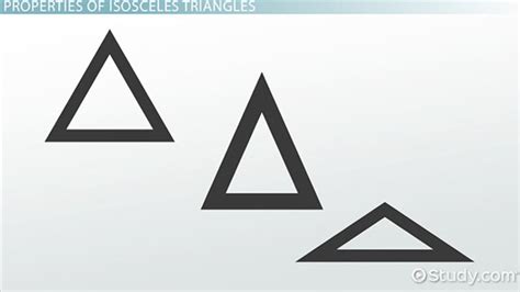 Isosceles Triangle | Definition, Properties & Examples - Lesson | Study.com