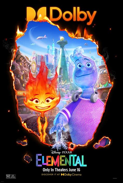 Elemental Movie Posters - Pixar Post