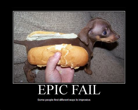 EPIC FAIL | Hot dog buns, Weenie dogs, Cute animals