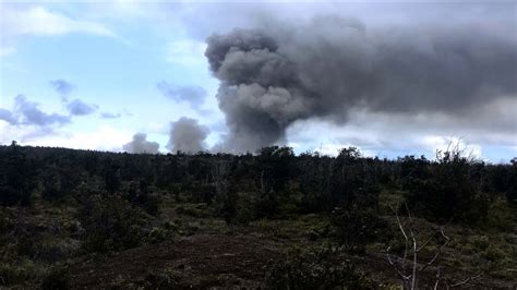 Halemaumau Crater Volcano National Park 5/15 - YouTube