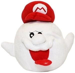 Super Mario Plush BOO MARIO - 8" Stuffed Toy: Amazon.co.uk: Toys & Games