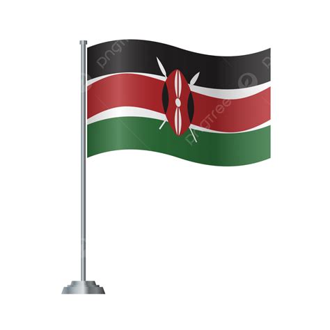 Kenya Flag, Kenya, Flag, Kenya Day PNG and Vector with Transparent ...