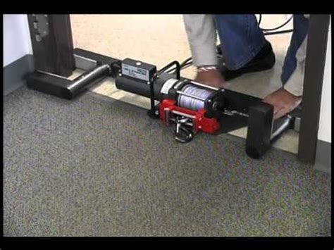 Carpet Winch carpet removal tool - YouTube