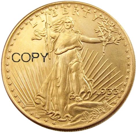 1933 Liberty $20 Dollar Gold Coin Copy Value - JusticekruwCalderon